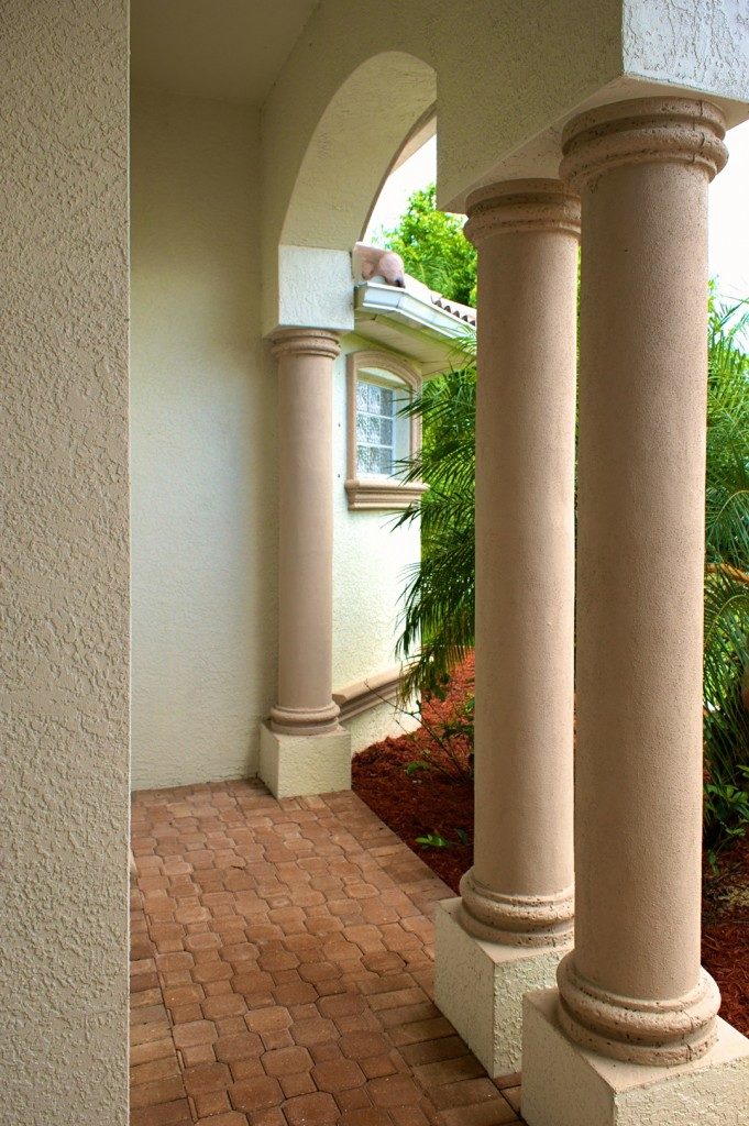 Stucco-Column-Repair